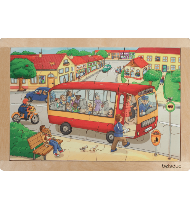 Puzzle na Cidade 24 peças