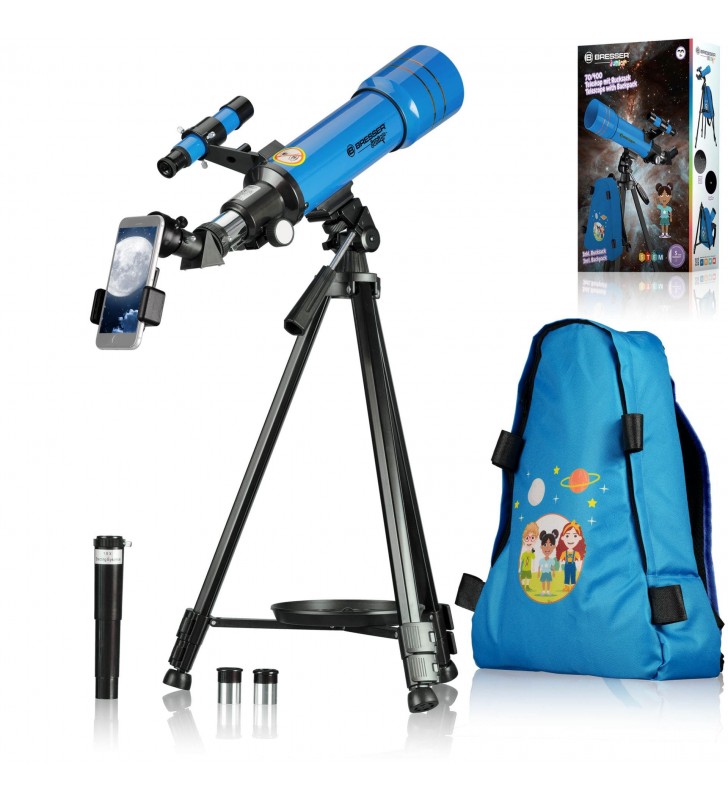 Telescópio Refrator Bresser Júnior 70/400 com mochila
