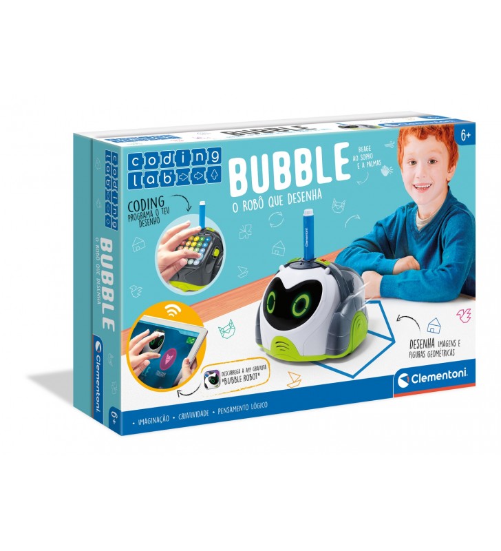 Bubble O Robô que Desenha da Clementoni 67679