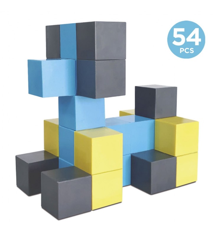 Jogo Construção Educa Stem Cubos 54pcs Jogo Construção Educa Stem Cubos 54pcs