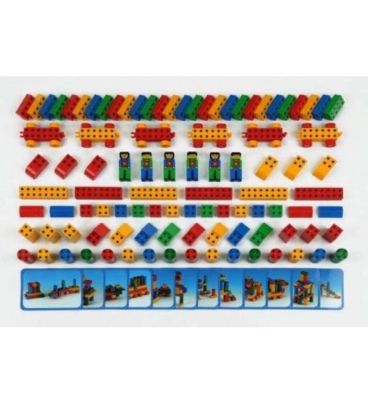 Jogo Magnético de Construções com 98 peças