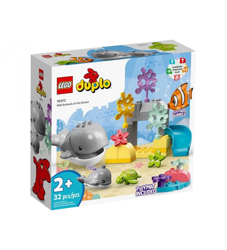 Lego Animais Selvagens do Oceano 10972 - Duplo (32pçs)